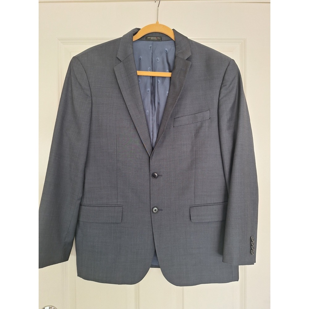 John Varvatos Gray   Wool Suit Jacket Blazer Size 42S/  M‎